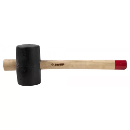 Киянка ЗУБР "МАСТЕР" резиновая с деревянной ручкой, 0,34кг 2050-55_z01 купить в Новом Уренгое