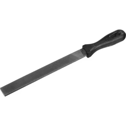 Напильник СИБИН плоский с пластиковой рукояткой, 200мм 16701-20 купить в Новом Уренгое