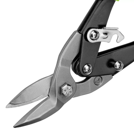 Ножницы по металлу, Сибртех 250 мм, левый рез, сталь С55, двухкомпонентные рукоятки, 78338 купить в Новом Уренгое