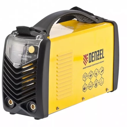 Аппарат инверторно дуговой сварки DENZEL ММА-220ID 94348 купить в Новом Уренгое