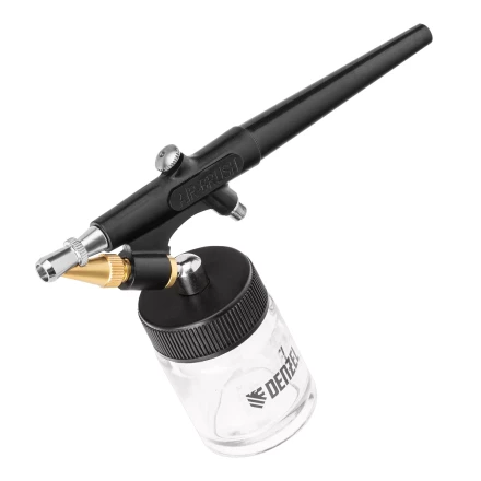 Аэрограф с нижним бачком Denzel AB2, 0,8 мм, 22 мл, 11 л/мин 57311 купить в Новом Уренгое