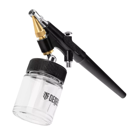 Аэрограф с нижним бачком Denzel AB2, 0,8 мм, 22 мл, 11 л/мин 57311 купить в Новом Уренгое