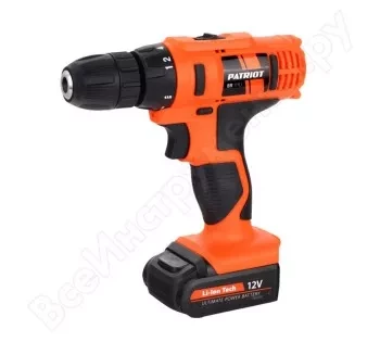 Дрель-шуруповерт аккумуляторная PATRIOT BR 111 Li в кейсе купить в Новом Уренгое
