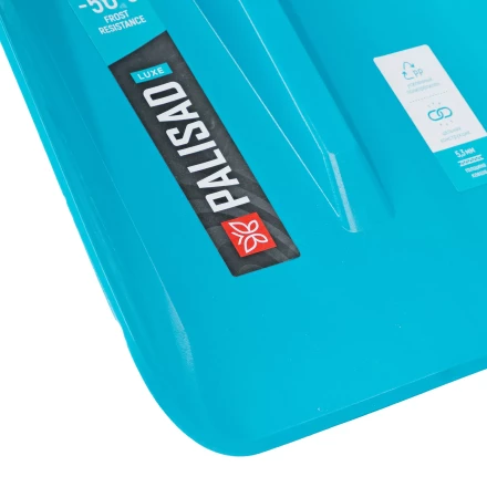 Лопата для уборки снега Palisad 61795, полипропилен, 330х490х1265 мм, цельнолитая конструкция, LUXE купить в Новом Уренгое