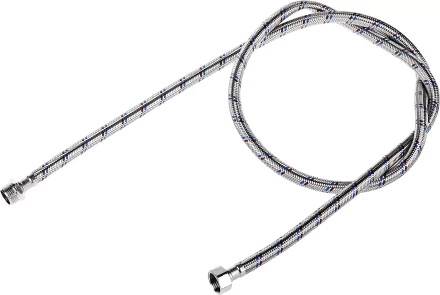 Подводка гибкая ЗУБР для воды, оплетка из нержавеющей стали, г/ш 1/2&quot; - 1,5м 51005-G/S-150 купить в Новом Уренгое