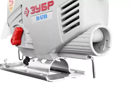 Лобзик ЗУБР, 3-х позиционный маятниковый ход, сталь-8мм/дерево-65мм, 500–3000ходов/мин, 570Вт ЗЛ-570Э купить в Новом Уренгое