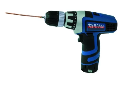 Дрель-шуруповерт аккумуляторная Фиолент ДША1-10-РЭ4-12В Li-Ion купить в Новом Уренгое