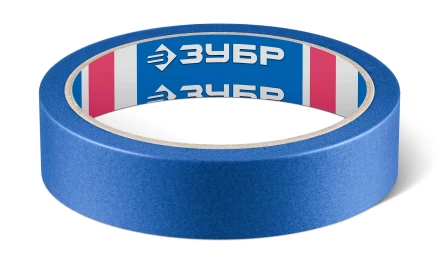 ЗУБР №100 24 мм х 25 м, для гладких и слегка шероховатых поверхностей, малярная лента, Профессионал (12141-24) купить в Новом Уренгое