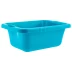 Таз пластмассовый прямоугольный 25 л, бирюзовый, Home Palisad 929935 купить в Новом Уренгое