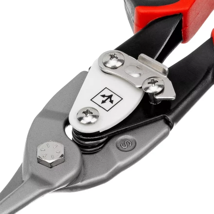 Ножницы по металлу Matrix, 250 мм, прямой рез, сталь CRMO, двухкомпонентные рукоятки, PRO 78322 купить в Новом Уренгое