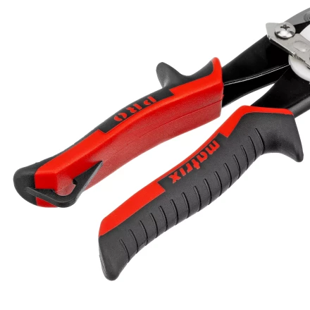 Ножницы по металлу Matrix, 250 мм, прямой рез, сталь CRMO, двухкомпонентные рукоятки, PRO 78322 купить в Новом Уренгое