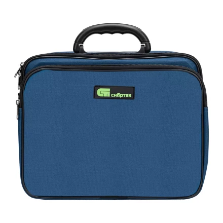 Кейс монтера Сибртех 90236, 365х300х110 мм, 10 карманов, наплечный ремень купить в Новом Уренгое
