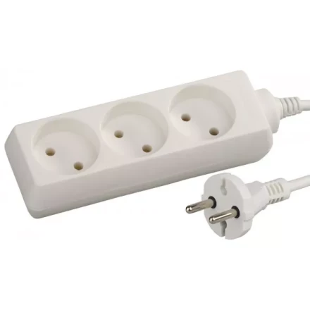 Удлинитель СВЕТОЗАР электрический, 3 гнезда, 5м SV-55030-5 купить в Новом Уренгое