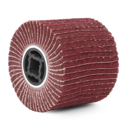 Барабан MESSER тип R ламельный комби (неткан.полотно/шлиф.бумага), 120х100х19 мм, #240 Fine, max 3500 об/мин, НЭ купить в Новом Уренгое