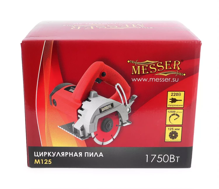 Циркулярная пила по камню MESSER M125-PRO купить в Новом Уренгое