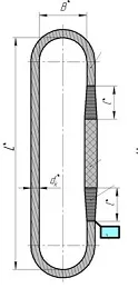Строп канатный кольцевой СКК 3.2 т L=3 м  заплет купить в Новом Уренгое