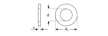 Шайбы DIN 125A пакет серия МАСТЕР купить в Новом Уренгое