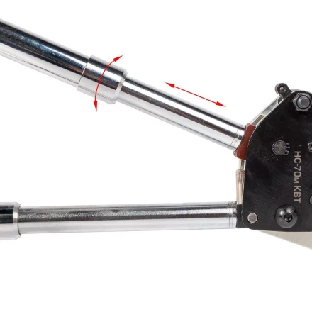 Секторные ножницы КВТ НС-70м для резки бронированных кабелей до 70 мм (84391) купить в Новом Уренгое