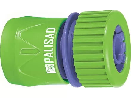 Соединитель пластмассовый быстросъемный для шланга 3/4&quot;  PALISAD 66160 купить в Новом Уренгое