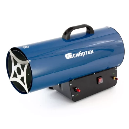 Газовая тепловая пушка СТГ-50, 50 кВт, 1400 м3/ч, пропан-бутан Сибртех 96454 купить в Новом Уренгое