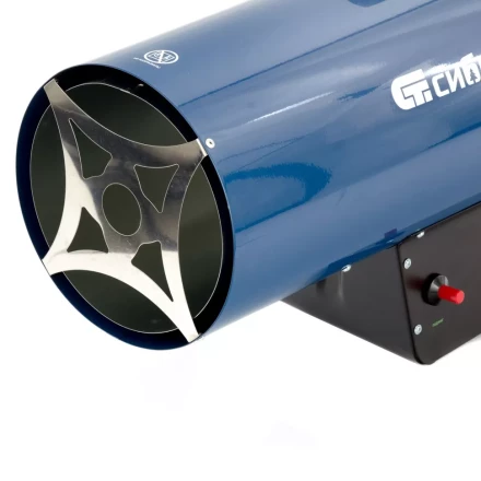 Газовая тепловая пушка СТГ-50, 50 кВт, 1400 м3/ч, пропан-бутан Сибртех 96454 купить в Новом Уренгое