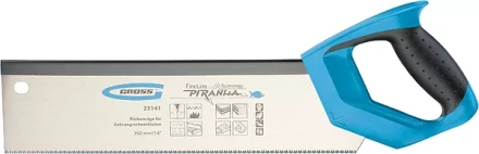 Пила обушковая для стусел PIRANHA,350мм/14&quot;,11-12ТРI,зуб 3D,каленый зуб,двухкомп рукоятка GROSS 23141 купить в Новом Уренгое