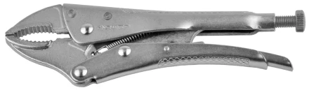 Зажим ЗУБР &quot;ЭКСПЕРТ&quot; ручной,универс,для круглых,профилированных и плоских деталей,губки из кованой Cr-V стали,250мм 22510-25 купить в Новом Уренгое