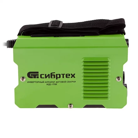 Инверторный аппарат дуговой сварки ИДС-170K, 170 А, ПВ 80%, диаметр электрода 1,6-3,2 мм Сибртех 94393 купить в Новом Уренгое