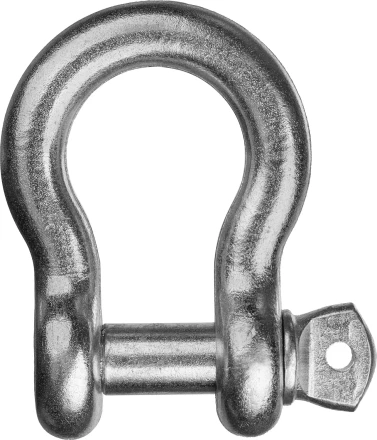 ЗУБР 1/2 (12.7 мм), 6 шт, палец 16 мм, г/п 2 тн, цинк, омегообразная скоба, Профессионал (304525-13) купить в Новом Уренгое