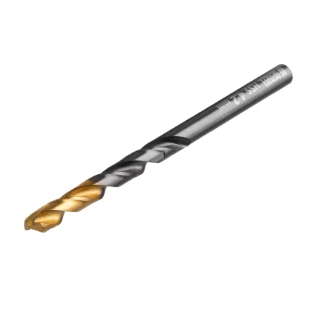 Сверло по металлу, 4,2 мм, HSS-Tin, Golden Tip, 10 шт. Denzel 717210 купить в Новом Уренгое