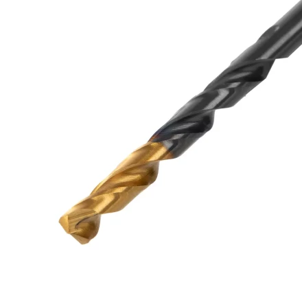 Сверло по металлу, 4,2 мм, HSS-Tin, Golden Tip, 10 шт. Denzel 717210 купить в Новом Уренгое