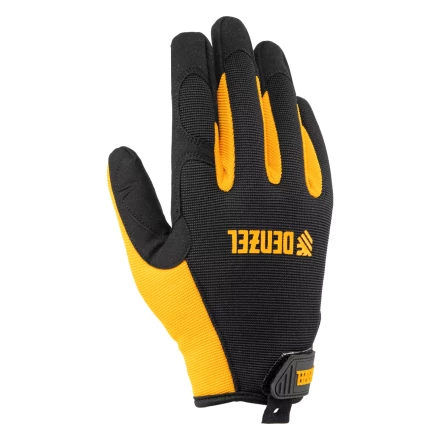 Перчатки универсальные на липучке, размер 10// Denzel 67994 купить в Новом Уренгое