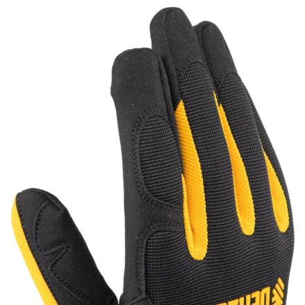 Перчатки универсальные на липучке, размер 10// Denzel 67994 купить в Новом Уренгое