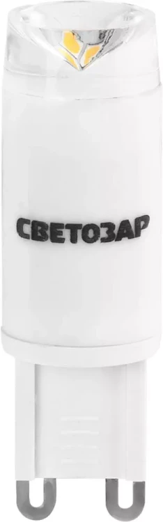 Лампа СВЕТОЗАР светодиодная "LED technology", цоколь G9, теплый белый свет (3000 К), 2,5Вт (20) 44595-20 купить в Новом Уренгое