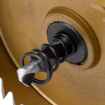 Коронка по металлу HSS, 65 мм, нитридтитановое покрытие Denzel 724121 купить в Новом Уренгое