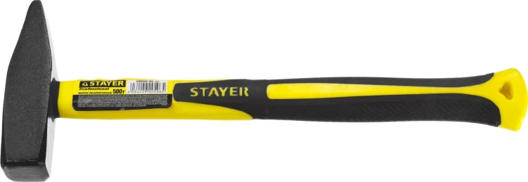 Молоток слесарный Fiberglass 500 г с фиберглассовой рукояткой, STAYER Professional 20050-05 20050-05_z01 купить в Новом Уренгое