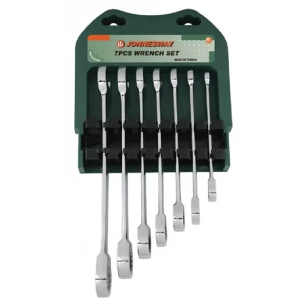 Набор ключей комбинированных трещоточных 10-19мм 7предметов Jonnesway W45107S 47741 купить в Новом Уренгое
