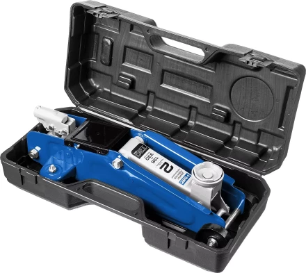 Домкрат гидравлический подкатной T30, 2т, 135-330мм, в кейсе, ЗУБР Профессионал 43053-2-K купить в Новом Уренгое