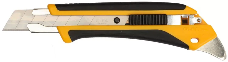 Нож OLFA "AUTOLOCK", двухкомпонентный корпус, 18мм OL-L5-AL купить в Новом Уренгое
