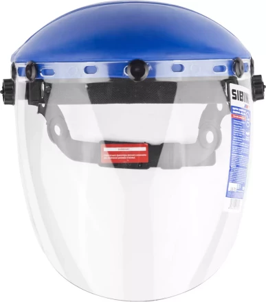 Щиток защитный лицевой СИБИН с экраном из поликарбоната 11089 купить в Новом Уренгое