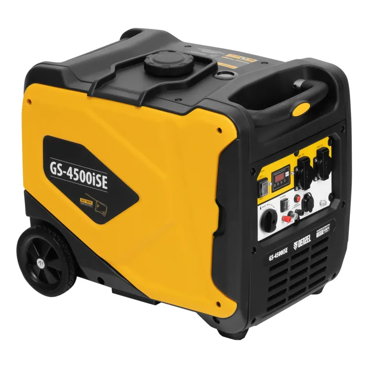 Генератор инверторный GS-4500iSE, 4,5 кВт, 230 В, закрытый корпус,электростартер// Denzel 94714 купить в Новом Уренгое