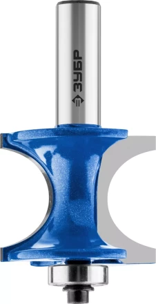 ЗУБР 41.3 x 35 мм, радиус 12.7 мм, фреза полустержневая с подшипником, Профессионал (28722-41.3) купить в Новом Уренгое