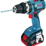 Дрель-шуруповерт аккумуляторная BOSCH GSB 18 V-EC ударная купить в Новом Уренгое