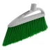 Щетка пластмассовая для подметания пола, премиум, 23 см, без черенка, салатовая щетина, Home Palisad 935575 купить в Новом Уренгое