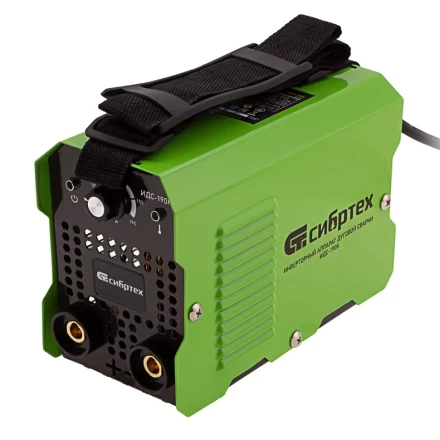 Инверторный аппарат дуговой сварки ИДС-190K, 190 А, ПВ 80%, диаметр электрода 1,6-4 мм Сибртех 94394 купить в Новом Уренгое