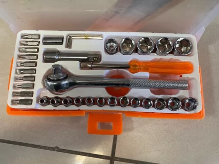 Набор автослесарно-монтажный 36 предметов SPARTA 13541 купить в Новом Уренгое