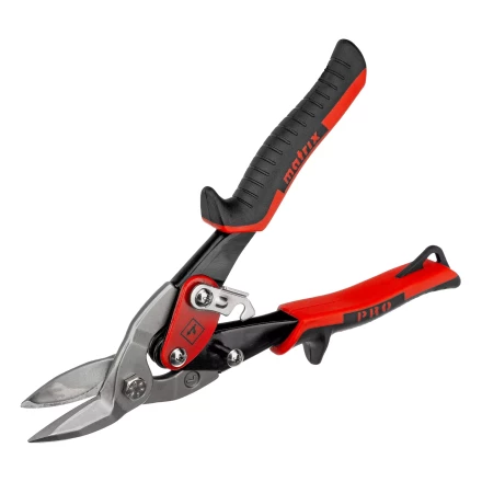 Ножницы по металлу Matrix, 250 мм, левый рез, сталь CRMO, двухкомпонентные рукоятки, PRO 78326 купить в Новом Уренгое