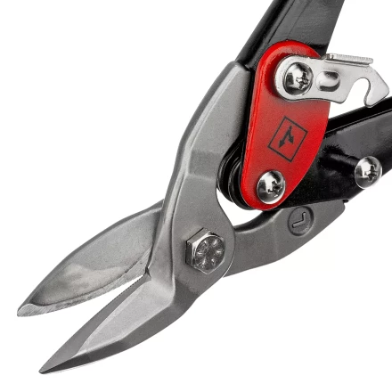 Ножницы по металлу Matrix, 250 мм, левый рез, сталь CRMO, двухкомпонентные рукоятки, PRO 78326 купить в Новом Уренгое