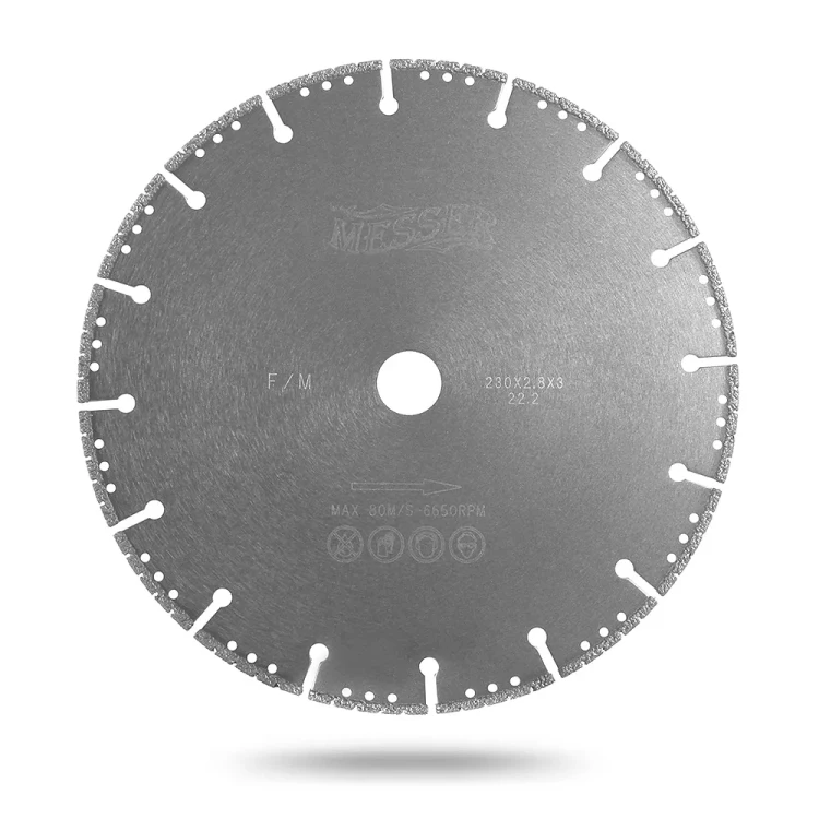 Алмазный диск для резки металла Messer F/M. Диаметр 230 мм. купить в Новом Уренгое