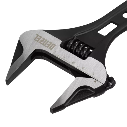 Ключ разводной 185 мм Denzel 15754, CrV, кованый, укороченная рукоятка купить в Новом Уренгое